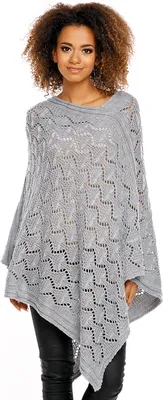 Produktbild von PeeKaBoo Damen elegant Poncho Taschen hellgrau universell