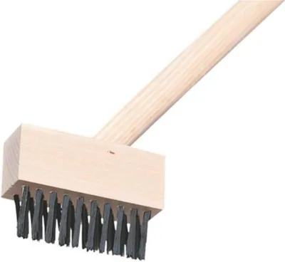 Obrázek produktu pro Kartáč na spáry Ocelové štětiny Dlouhá rukojeť Průměr 23,5 mm