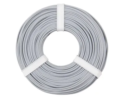 Produktbild von Kupferschalt Litze  0,25 mm² / 50 m / grau