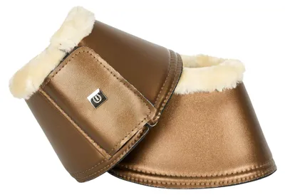 Hufglocken mit Neopren-Futter, Klettverschluss, Cappuccino, Cob