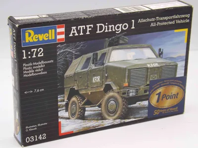 Produktbild von Revell 03142 ATF Dingo 1 Modell Fahrzeug Bausatz 1:72 in