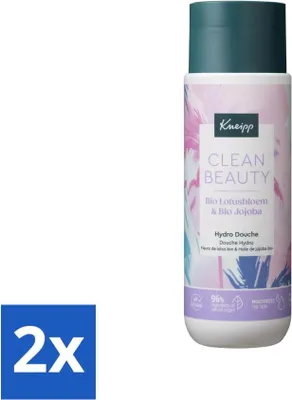 Image de Kneipp - Gel douche - Clean Beauty - Lotus & Jojoba - 200 ml - Pack avantage - 2 pièces