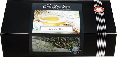 Produktbild von Schrader Grüner Tee China Jasmin Bio, Teebeutel