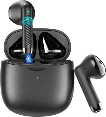 Produktbild von Bluetooth 5.3 mit Deep Bass Stereoklang, AAC, Kabellose Kopfhörer Eingebautes Noise Cancelling Mikrofon, Bloototh Kopfhörer 32H Spielzeit