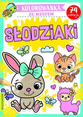 Obrázek produktu pro Słodziaki. Kolorowanka ze wzorem