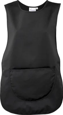 Produktbild von Premier Damen Arbeitsschürze mit Tasche RW1078 (XL) (Schwarz)
