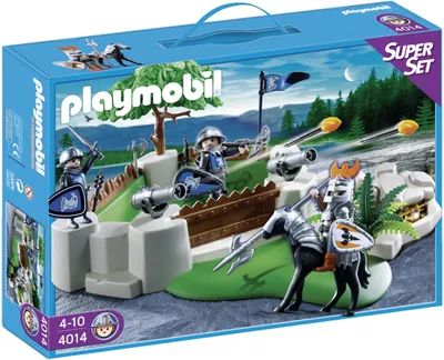 Zdjęcie produktu dla Zestaw PLAYMOBIL "Rycerz SuperZestaw z Fortecą"