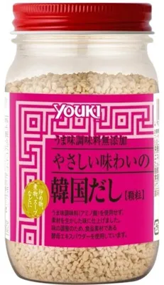Immagine prodotto di Youki | Brodo Dashi in stile coreano - 130g - Granuli - Senza glutammato monosodico - Cucina asiatica