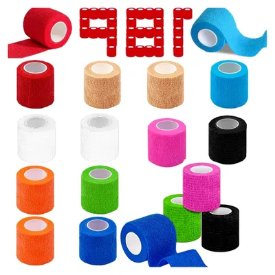 Produktbild von 18 Rollen Selbstklebender Verband, 5 cm x 4,5 m Elastische Fixierbinde
