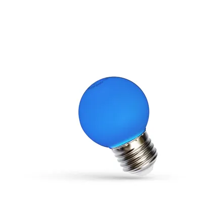 Obrázok produktu pre Spectrum LED žiarovka 1W E27 modrá 270°