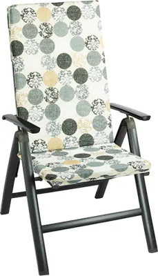 Produktbild von Gartenstuhl Sitzfläche - 47x115 cm - Grau,Weiß