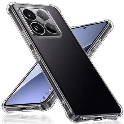 Zdjęcie produktu dla Techsuit Shockproof Silicone etui do Xiaomi 15 Pro - przezroczyste (Clear)