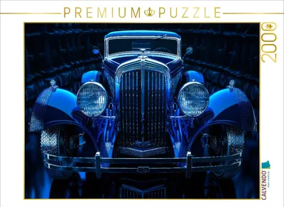 Produktbild von CALVENDO Puzzle Ein Motiv aus dem Kalender Surreale Oldtimer | 2000 Teile Lege-Größe 90x67cm Foto-Puzzle für glückliche Stunden