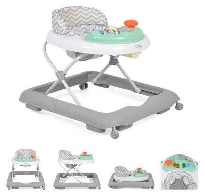 Produktbild von Cangaroo Lauflernhilfe Cody höhenverstellbar Musikfunktion Spielcenter Stopper grau