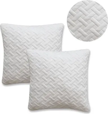 Produktbild von TODAY Memory Foam Kissen, 60x60 cm, 2er-Pack, Weiß, Medium Komfort
