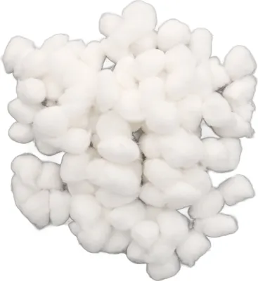Produktbild von Hamster-Baumwollball für den Winter, warm, weich, Kleintierbettwäsche für syrische Chinchillas, Weiß
