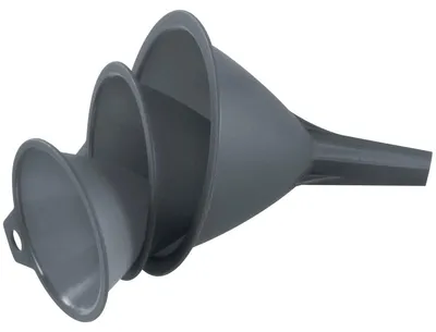 Image de Lot de 3 entonnoirs en plastique 8, 9 et 11 cm Fackelmann
