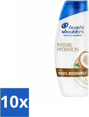 Produktbild von Head & Shoulders - Shampoo - Intensive Feuchtigkeitsversorgung - 100 % schuppenfrei - 300 ml - Vorteilspack - 10 Stücke