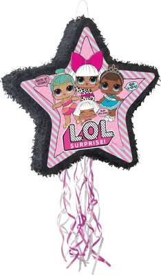 Zdjęcie produktu dla Piñata LOL SURPRISE 57x57x10 cm - ciągnięcie