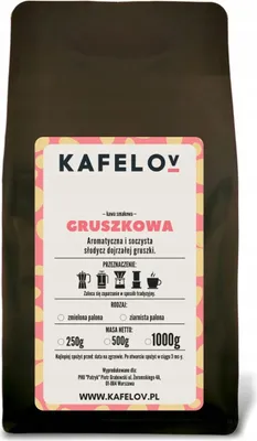 Produktbild von KAFELOV | Kaffeebohnen Birne - 250g - Aromatisch und süß - 100% Arabica