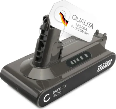 Immagine prodotto di CELLONIC 1x Batteria per Aspirapolvere Compatibile con Dyson Cyclone V10, V10, V10 Absolute, SV12 – (3000mAh, 25.2V)