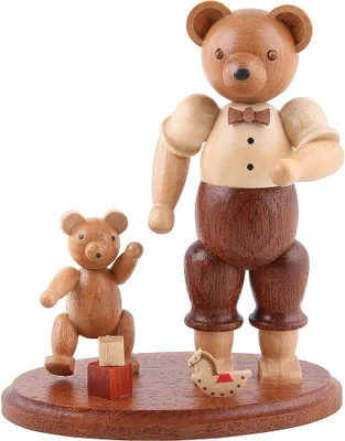 Immagine prodotto di Padre orso con bambino che gioca
