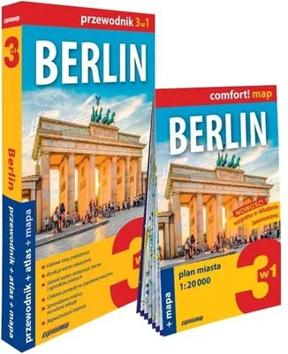 Produktbild von Berlin 3w1: przewodnik + atlas + mapa