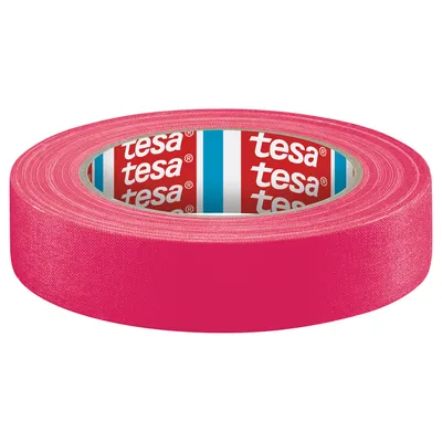 Produktbild von Tesa 4671 - 19 mm x 25 m - Pink - Reparatur - 140 °C - 25 m - 19 mm - 1 Stück(e)