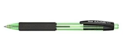 Produktbild von Kugelschreiber "Kachiri BK457", grün, 0,35 mm, einziehbar, PENTEL BK457D-D
