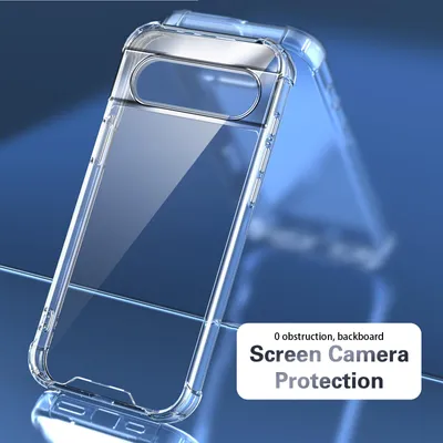 Obrázek produktu pro Průhledné pouzdro pro Google Pixel 8, hybridní čirá zadní strana, TPU bumper nárazuvzdorný kryt