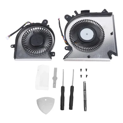 Obrázek produktu pro Chladicí ventilátor pro notebook CPU GPU – profesionální náhrada pro MSI GF63 8RC 8RD MS 16R1 MS 16R2 Příslušenství pro notebooky