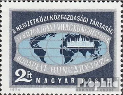 Produktbild von Briefmarken Ungarn 1974 Mi 2968A (kompl.Ausg.) postfrisch Weltkongreß