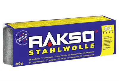 Produktbild von RAKSO Stahlwolle Größe 00 200 g