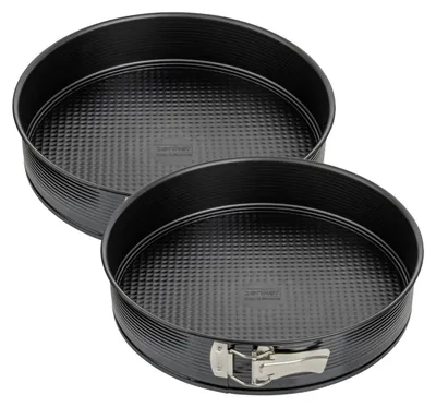 Image de Ensemble de 2 Moules à manqué à charnière 30 cm Zenker Black Metallic