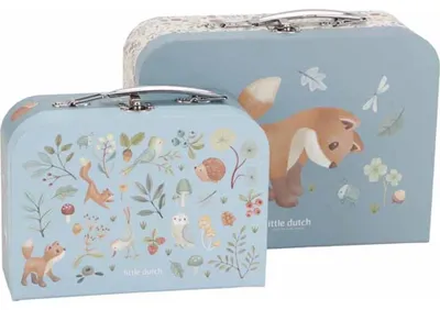 Produktbild von Little Dutch Forest Friends Kofferset 2-teilig