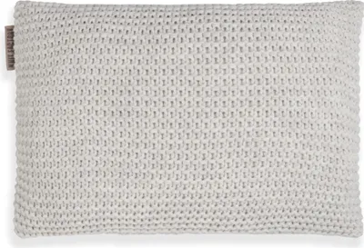 Produktbild von Knit Factory Vinz Kissen - Beige - 60x40 cm