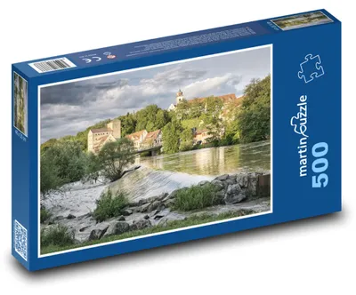 Obrázok produktu pre Puzzle 500 Bádensko-Württembersko - rieka - martinpuzzle