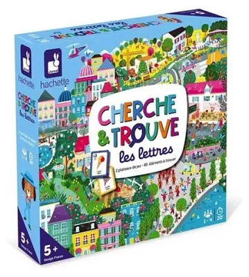 Image de Cherche et trouve les lettres - janod - j02436 - jeu educatif alphabet