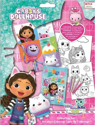 Obrázok produktu pre Detská sada na vyfarbovanie Euroswan S.L. Gabby's Dollhouse
