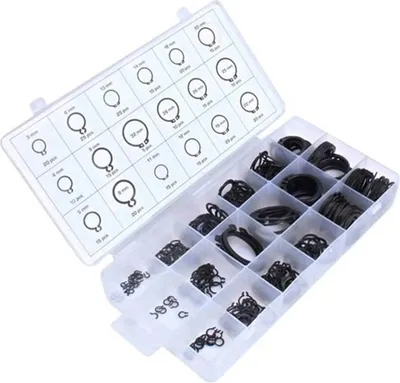 Immagine prodotto di Set-kit anelli di sicurezza-di ritegno esterni Seeger, per il blocaggio esterno,4-32 mm 300 pezzi