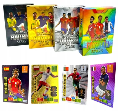 Produktbild von 4-in-1 World Cup 2026 Football Cards – 220 TCG Collector’s Cards