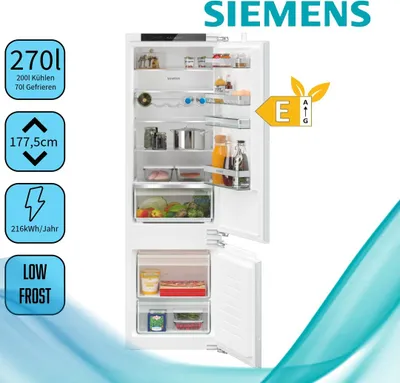 Produktbild von Siemens KI87VVFE1 iQ300 Einbau Kühl-Gefrier-Kombination