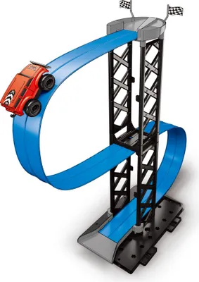 Produktbild von Gearbox Magnetic Race Track – 0,5 hoch – 12 Teile – inklusive Auto – Blau