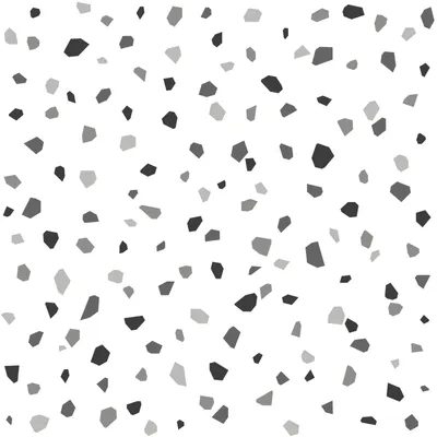 Produktbild von ESTAhome Tapete Terrazzo-Motiv Schwarz, Weiß und Grau 53 cm x 10.05 m
