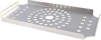 Zdjęcie produktu dla APS Tropfgitter 18/10 Edelstahl, Höhe: 10 mm, Länge: 175 mm, Breite: 90 mm