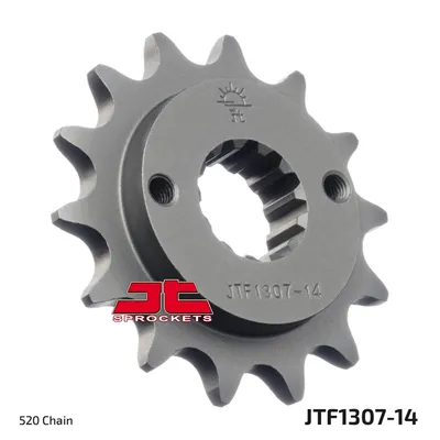Produktbild von JTSPROCKETS Kettenritzel JTF1307.14 vorne Kohlenstoffstahl
