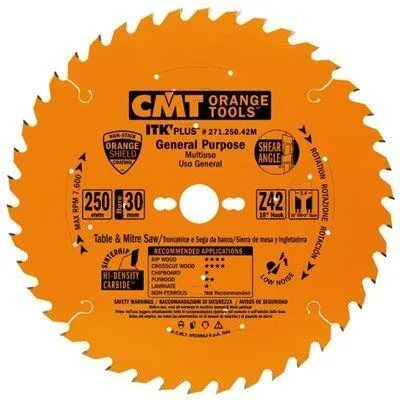 Image de CMT scie à bois 150x20x40Z / coupe transversale