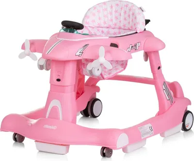 Image de CHIPOLINO Chodtko Avion interactif 3 en 1 Rose