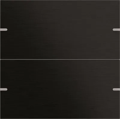 Produktbild von GIRA 5022126 Wippenset 2f Tastsens.4 TS4 Alum.Schwarz