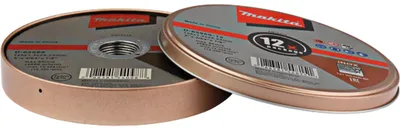 Image de Makita - Disque de coupe - pour inox, acier inoxydable - 12 pièces - 125 mm